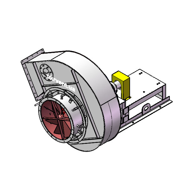 Вентилятор ВД167-37-10.1 (Dн)-3-Пр210-ОН-ст3-1081-(без дв.)15-1000-80-У2-(с НА)