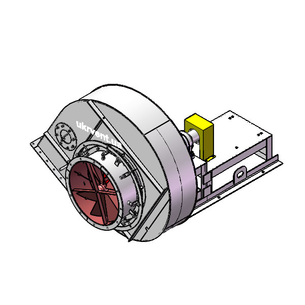 Вентилятор ВД167-37-10.1 (Dн)-3-Пр240-ОН-ст3-1081-(без дв.)15-1000-80-У2-(с НА)
