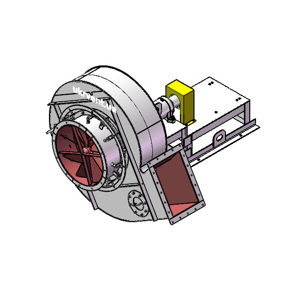 Вентилятор ВД167-37-10.1 (Dн)-3-Пр30-ОН-ст3-1081-(без дв.)15-1000-80-У2-(с НА)