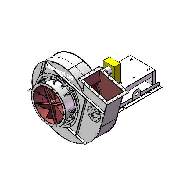Вентилятор ВД167-37-10.1 (Dн)-3-Пр75-ОН-ст3-1081-(без дв.)15-1000-80-У2-(с НА)