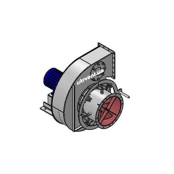 Вентилятор ВД167-37-5.1 (Dн)-1-Л180-ОН-ст3-1081-(з дв.)2,2-1000-80-У2-(с НА)