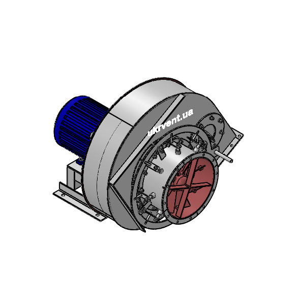 Вентилятор ВД167-37-6.1 (Dн)-1-Л240-ОН-ст3-1081-(з дв.)3-1000-80-У2-(с НА)
