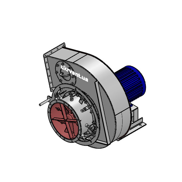 Вентилятор ВД167-37-6.1 (Dн)-1-Пр195-ОН-ст3-1081-(з дв.)3-1000-80-У2-(с НА)