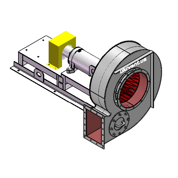 Вентилятор ВД167-37-6.1 (Dн)-3-Л0-ОН-ст3-1081-(без дв.)15-1500-80-У2-(без НА)