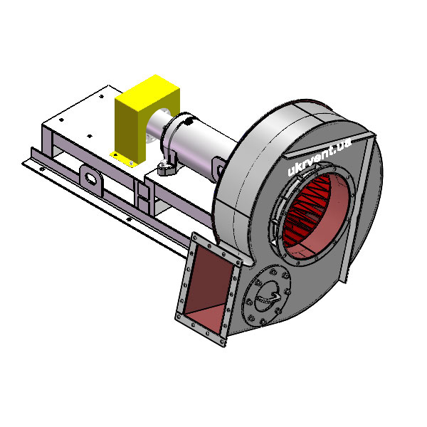 Вентилятор ВД167-37-6.1 (Dн)-3-Л15-ОН-ст3-1081-(без дв.)15-1500-80-У2-(без НА)