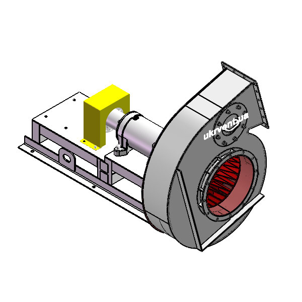 Вентилятор ВД167-37-6.1 (Dн)-3-Л165-ОН-ст3-АДЧР1081-(без дв.)15-1500-80-У2-(без НА)