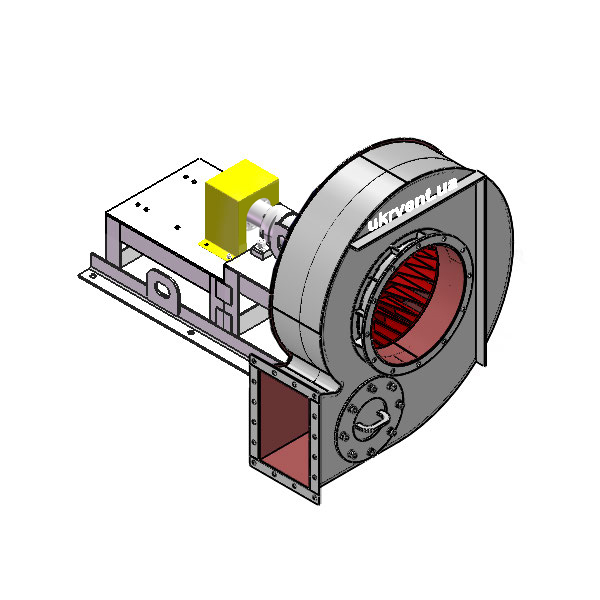 Вентилятор ВД167-37-6.1 (Dн)-3-Л0-ОН-ст3-1081-(без дв.)5,5-1000-80-У2-(без НА)