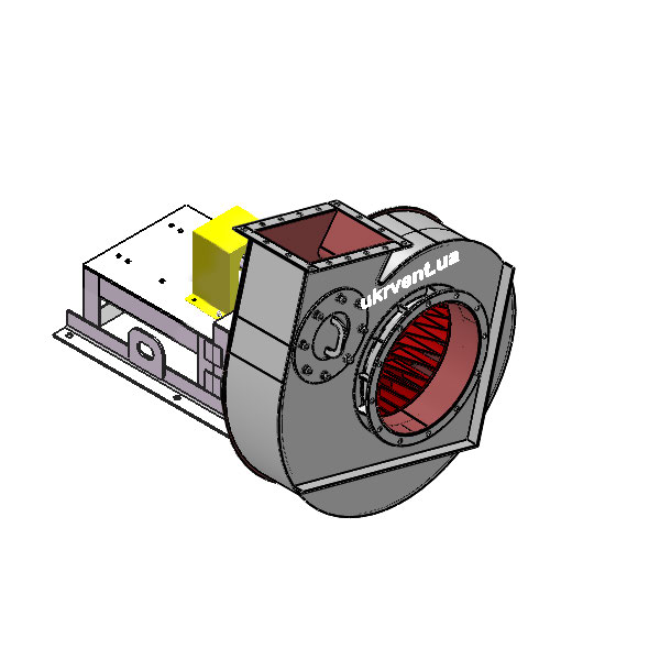 Вентилятор ВД167-37-6.1 (Dн)-3-Л105-ОН-ст3-1081-(без дв.)5,5-1000-80-У2-(без НА)