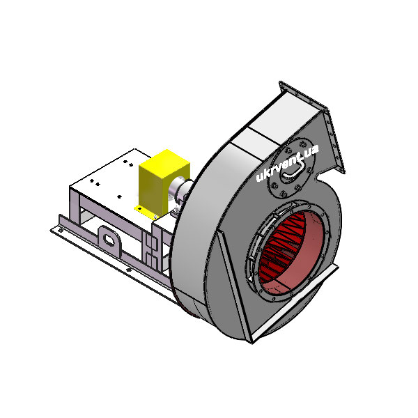 Вентилятор ВД167-37-6.1 (Dн)-3-Л165-ОН-ст3-1081-(без дв.)5,5-1000-80-У2-(без НА)