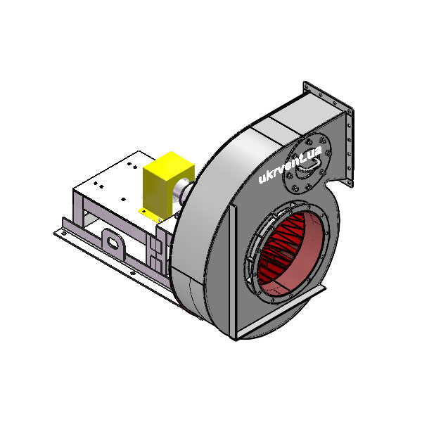 Вентилятор ВД167-37-6.1 (Dн)-3-Л180-ОН-ст3-1081-(без дв.)5,5-1000-80-У2-(без НА)