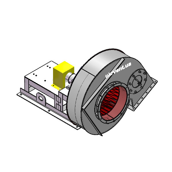 Вентилятор ВД167-37-6.1 (Dн)-3-Л240-ОН-ст3-1081-(без дв.)5,5-1000-80-У2-(без НА)