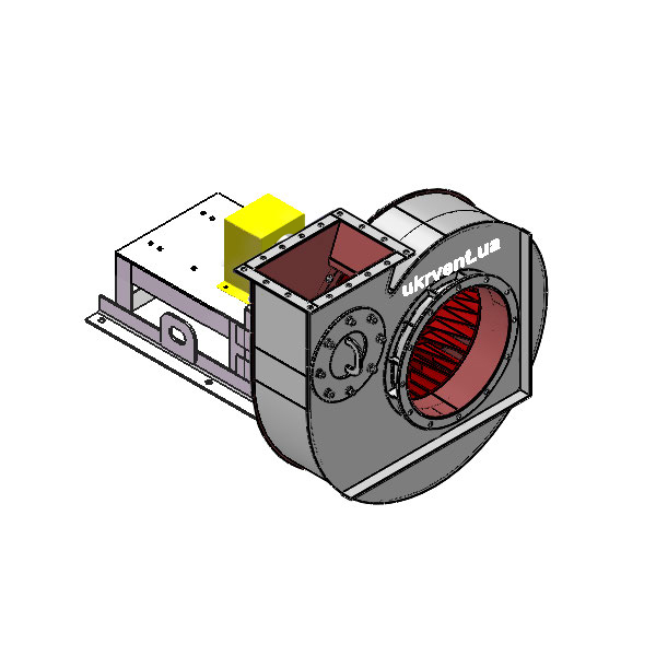 Вентилятор ВД167-37-6.1 (Dн)-3-Л90-ОН-ст3-1081-(без дв.)5,5-1000-80-У2-(без НА)