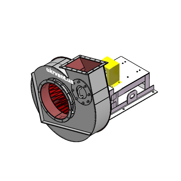 Вентилятор ВД167-37-6.1 (Dн)-3-Пр105-ОН-ст3-1081-(без дв.)5,5-1000-80-У2-(без НА)