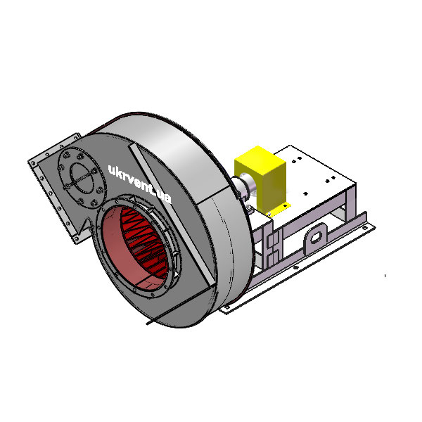 Вентилятор ВД167-37-6.1 (Dн)-3-Пр225-ОН-ст3-1081-(без дв.)5,5-1000-80-У2-(без НА)