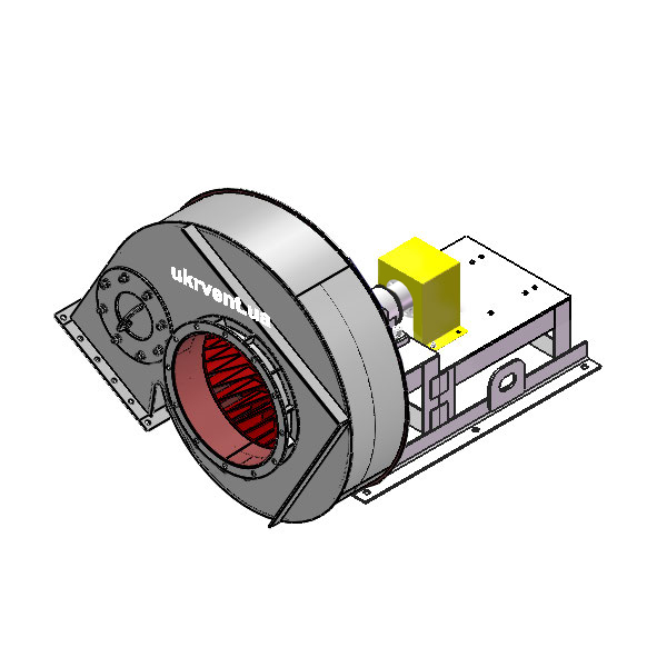 Вентилятор ВД167-37-6.1 (Dн)-3-Пр240-ОН-ст3-1081-(без дв.)5,5-1000-80-У2-(без НА)