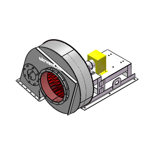 Вентилятор ВД167-37-6.1 (Dн)-3-Пр255-ОН-ст3-1081-(без дв.)5,5-1000-80-У2-(без НА)