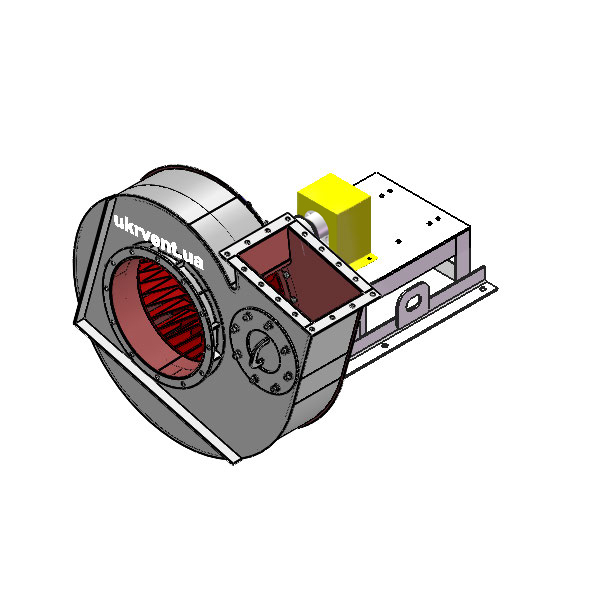 Вентилятор ВД167-37-6.1 (Dн)-3-Пр75-ОН-ст3-1081-(без дв.)5,5-1000-80-У2-(без НА)