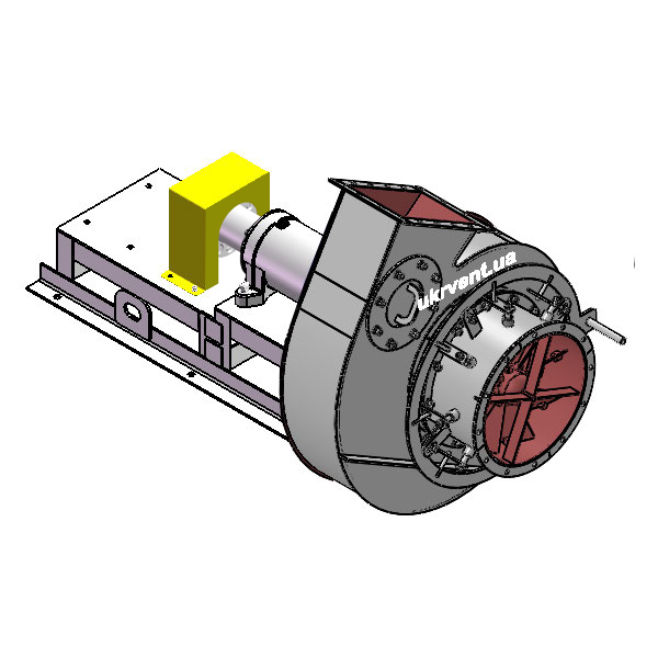 Вентилятор ВД167-37-6.1 (Dн)-3-Л120-ОН-ст3-1081-(без дв.)15-1500-80-У2-(с НА)
