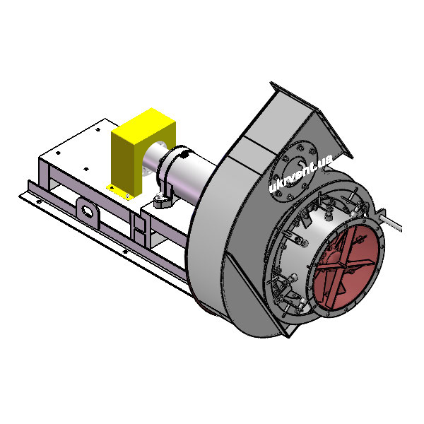 Вентилятор ВД167-37-6.1 (Dн)-3-Л150-ОН-ст3-1081-(без дв.)15-1500-80-У2-(с НА)