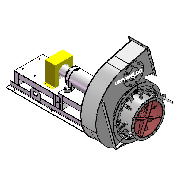 Вентилятор ВД167-37-6.1 (Dн)-3-Л165-ОН-ст3-1081-(без дв.)15-1500-80-У2-(с НА)