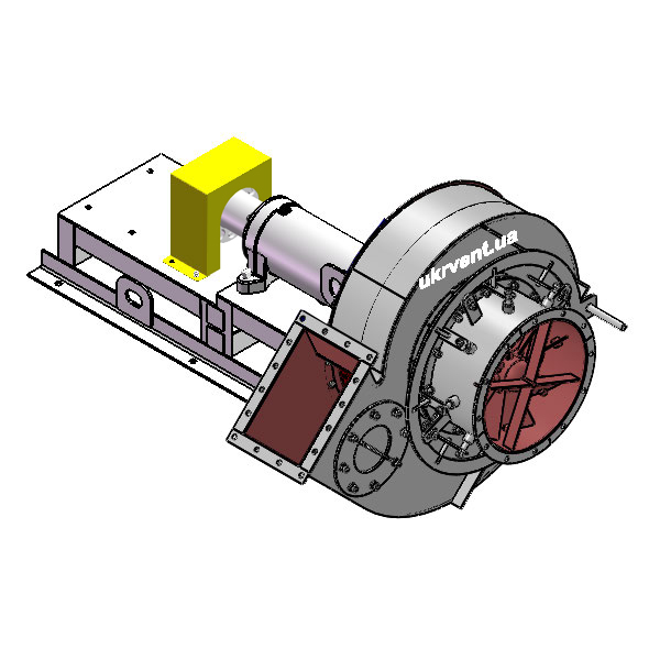Вентилятор ВД167-37-6.1 (Dн)-3-Л45-ОН-ст3-1081-(без дв.)15-1500-80-У2-(с НА)