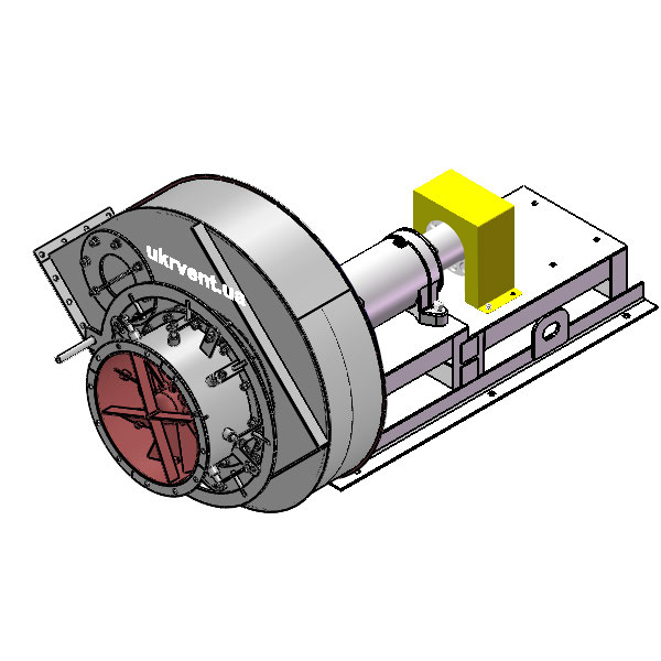 Вентилятор ВД167-37-6.1 (Dн)-3-Пр225-ОН-ст3-1081-(без дв.)15-1500-80-У2-(с НА)