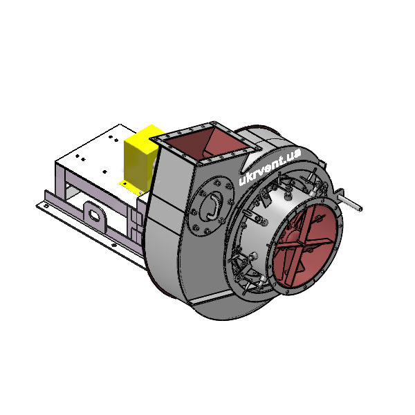 Вентилятор ВД167-37-6.1 (Dн)-3-Л105-ОН-ст3-1081-(без дв.)5,5-1000-80-У2-(с НА)