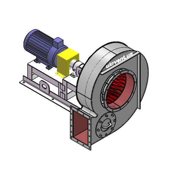 Вентилятор ВД167-37-6.1 (Dн)-3-Л0-ОН-ст3-1081-(з дв.)5,5-1500-80-У2-(без НА)