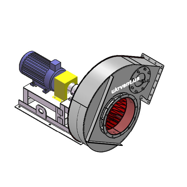 Вентилятор ВД167-37-6.1 (Dн)-3-Л210-ОН-ст3-1081-(з дв.)3-1000-80-У2-(без НА)