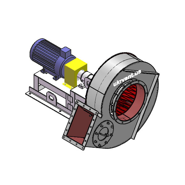 Вентилятор ВД167-37-6.1 (Dн)-3-Л30-ОН-ст3-1081-(з дв.)3-1000-80-У2-(без НА)