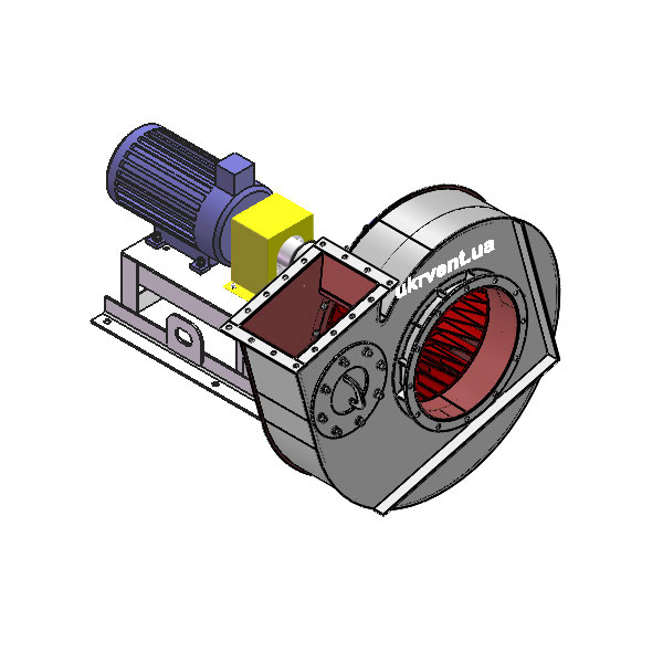Вентилятор ВД167-37-6.1 (Dн)-3-Л75-ОН-ст3-1081-(з дв.)3-1000-80-У2-(без НА)