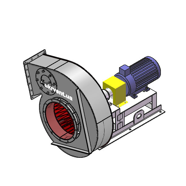 Вентилятор ВД167-37-6.1 (Dн)-3-Пр195-ОН-ст3-1081-(з дв.)3-1000-80-У2-(без НА)