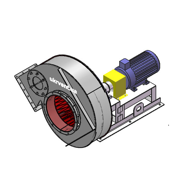 Вентилятор ВД167-37-6.1 (Dн)-3-Пр225-ОН-ст3-1081-(з дв.)3-1000-80-У2-(без НА)