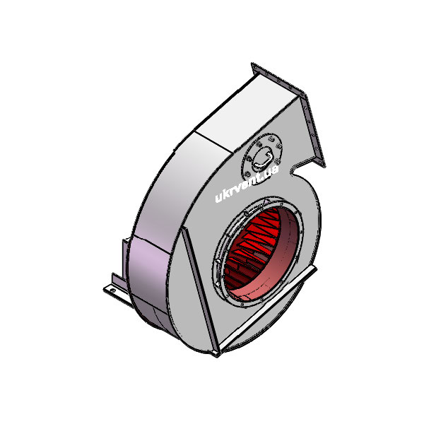 Вентилятор ВД167-37-8.1 (Dн)-1-Л165-ОН-ст3-1081-(без дв.)5,5-750-80-У2-(без НА)