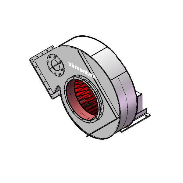 Вентилятор ВД167-37-8.1 (Dн)-1-Пр225-ОН-ст3-1081-(без дв.)7,5-1000-80-У2-(без НА)