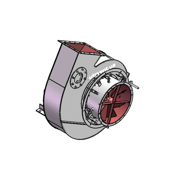 Вентилятор ВД167-37-8.1 (Dн)-1-Л120-ОН-ст3-1081-(без дв.)5,5-750-80-У2-(с НА)