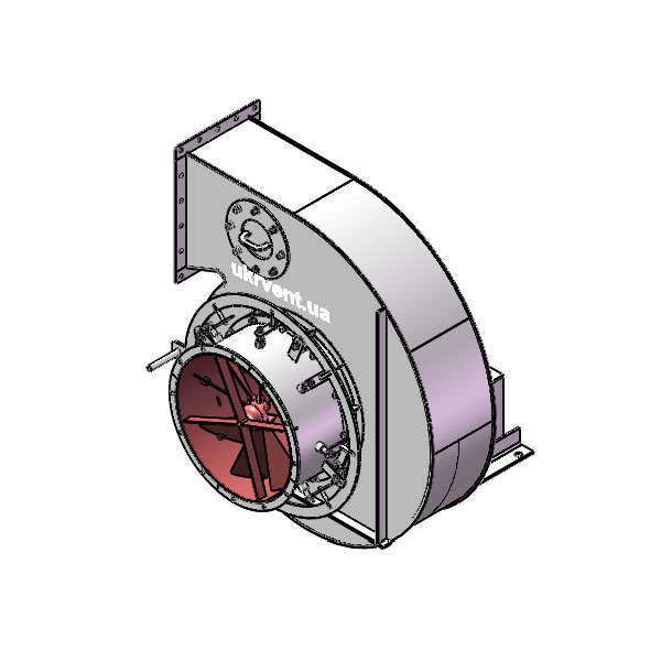 Вентилятор ВД167-37-8.1 (Dн)-1-Пр180-ОН-ст3-1081-(без дв.)5,5-750-80-У2-(с НА)