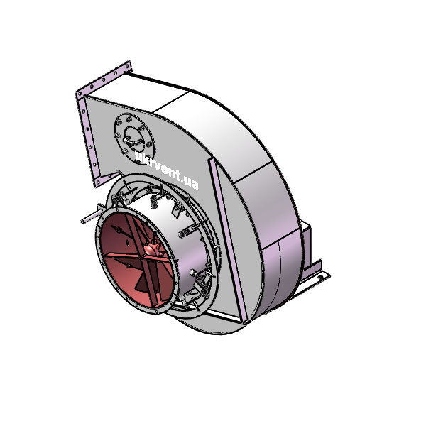 Вентилятор ВД167-37-8.1 (Dн)-1-Пр195-ОН-ст3-1081-(без дв.)5,5-750-80-У2-(с НА)