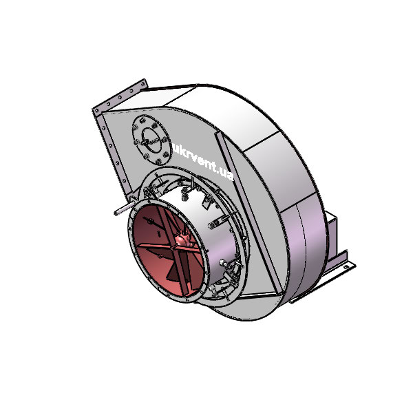 Вентилятор ВД167-37-8.1 (Dн)-1-Пр210-ОН-ст3-1081-(без дв.)5,5-750-80-У2-(с НА)