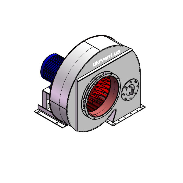 Вентилятор ВД167-37-8.1 (Dн)-1-Л270-ОН-ст3-1081-(з дв.)5,5-750-80-У2-(без НА)