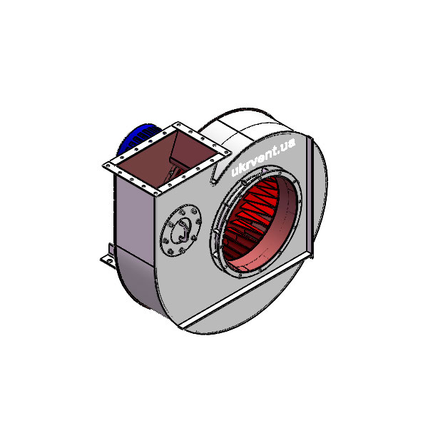 Вентилятор ВД167-37-8.1 (Dн)-1-Л90-ОН-ст3-1081-(з дв.)5,5-750-80-У2-(без НА)