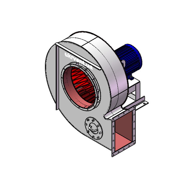 Вентилятор ВД167-37-8.1 (Dн)-1-Пр0-ОН-ст3-1081-(з дв.)5,5-750-80-У2-(без НА)