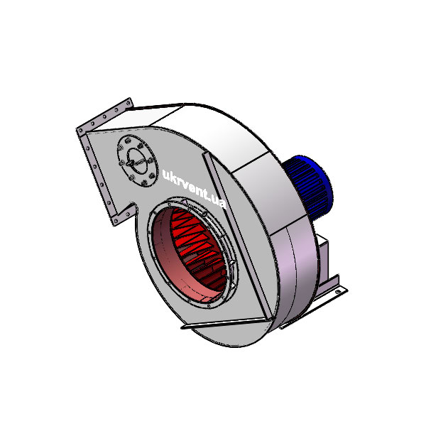 Вентилятор ВД167-37-8.1 (Dн)-1-Пр210-ОН-ст3-1081-(з дв.)5,5-750-80-У2-(без НА)