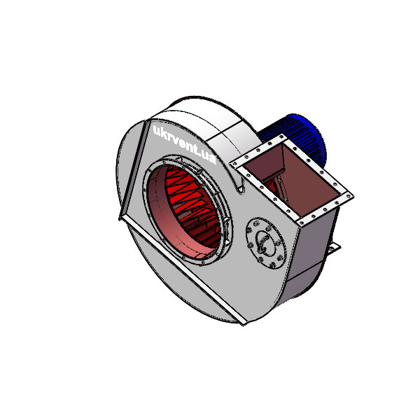 Вентилятор ВД167-37-8.1 (Dн)-1-Пр75-ОН-ст3-1081-(з дв.)5,5-750-80-У2-(без НА)