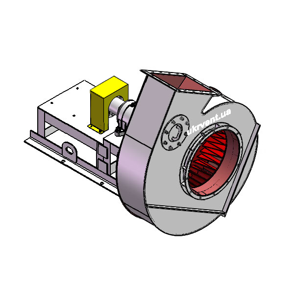 Вентилятор ВД167-37-8.1 (Dн)-3-Л120-ОН-ст3-1081-(без дв.)5,5-750-80-У2-(без НА)