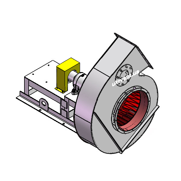 Вентилятор ВД167-37-8.1 (Dн)-3-Л150-ОН-ст3-1081-(без дв.)5,5-750-80-У2-(без НА)