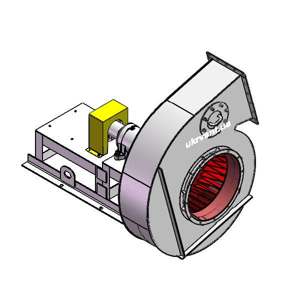 Вентилятор ВД167-37-8.1 (Dн)-3-Л165-ОН-ст3-1081-(без дв.)5,5-750-80-У2-(без НА)