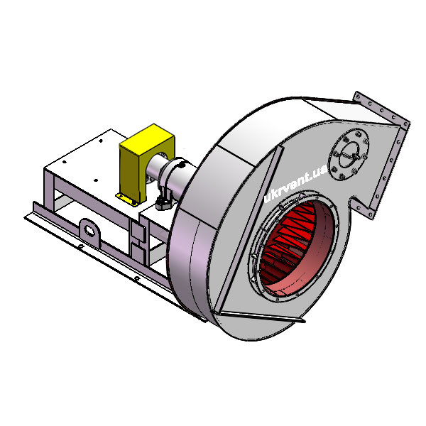 Вентилятор ВД167-37-8.1 (Dн)-3-Л210-ОН-ст3-1081-(без дв.)5,5-750-80-У2-(без НА)
