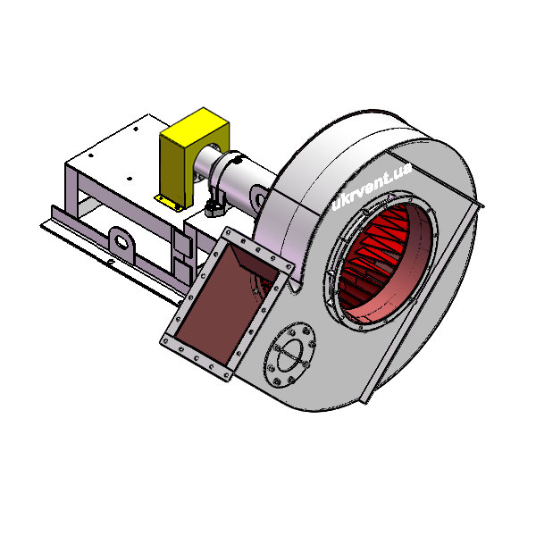 Вентилятор ВД167-37-8.1 (Dн)-3-Л45-ОН-ст3-1081-(без дв.)7,5-1000-80-У2-(без НА)