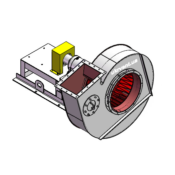 Вентилятор ВД167-37-8.1 (Dн)-3-Л75-ОН-ст3-1081-(без дв.)5,5-750-80-У2-(без НА)